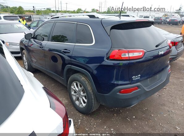 1C4PJMCS8GW282962 2016 JEEP CHEROKEE Dark Blue Trasero izquierdo