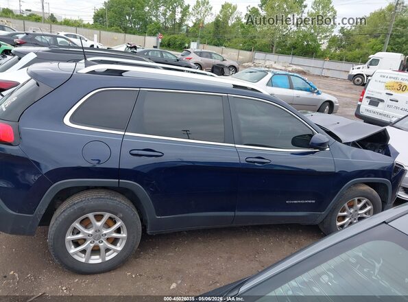 1C4PJMCS8GW282962 2016 JEEP CHEROKEE Dark Blue Vista interior trasera