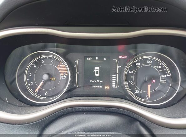 1C4PJMCS8GW282962 2016 JEEP CHEROKEE Dark Blue Vista de los asientos traseros