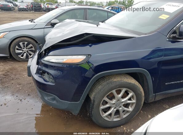 1C4PJMCS8GW282962 2016 JEEP CHEROKEE Dark Blue 