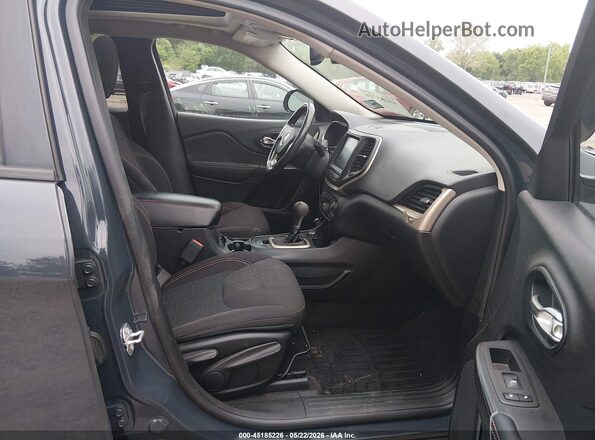 1C4PJMCS8GW371575 2016 JEEP CHEROKEE Gray წინა სალონის ხედი