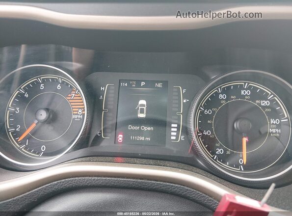 1C4PJMCS8GW371575 2016 JEEP CHEROKEE Gray უკანა სავარძლების ხედი