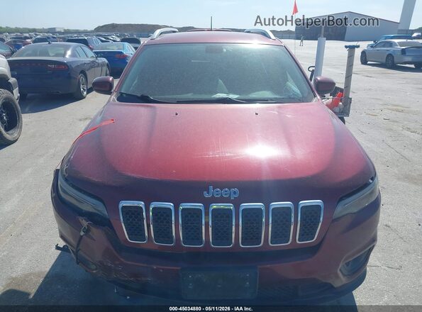 1C4PJMCX8KD311537 2019 JEEP CHEROKEE Red 