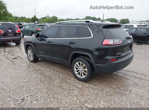1C4PJMCX8KD334834 2019 JEEP CHEROKEE Black უკანა მარცხენა
