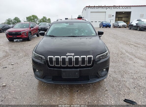 1C4PJMCX8KD334834 2019 JEEP CHEROKEE Black ხელსაწყოთა პანელის ხედი