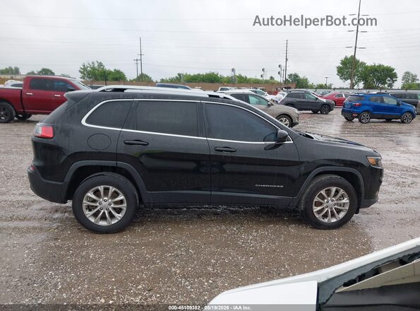1C4PJMCX8KD334834 2019 JEEP CHEROKEE Black უკანა სალონის ხედი