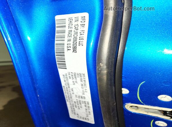 1C4PJMCX8ND539042 2022 JEEP CHEROKEE Синий Панорамный вид салона 360°