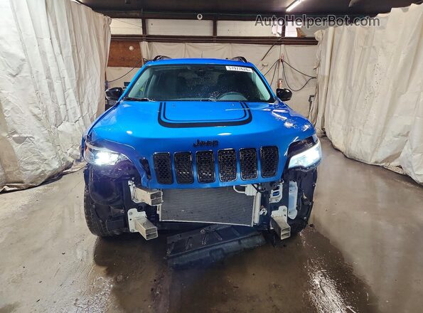 1C4PJMCX8ND539042 2022 JEEP CHEROKEE Синий Вид спереди