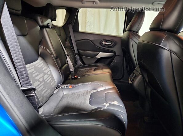 1C4PJMCX8ND539042 2022 JEEP CHEROKEE Синий Вид задней части салона