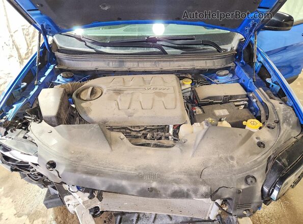 1C4PJMCX8ND539042 2022 JEEP CHEROKEE Синий Вид подкапотного пространства