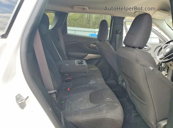 1C4PJMCX9KD477758 2019 JEEP CHEROKEE Белый Вид задней части салона