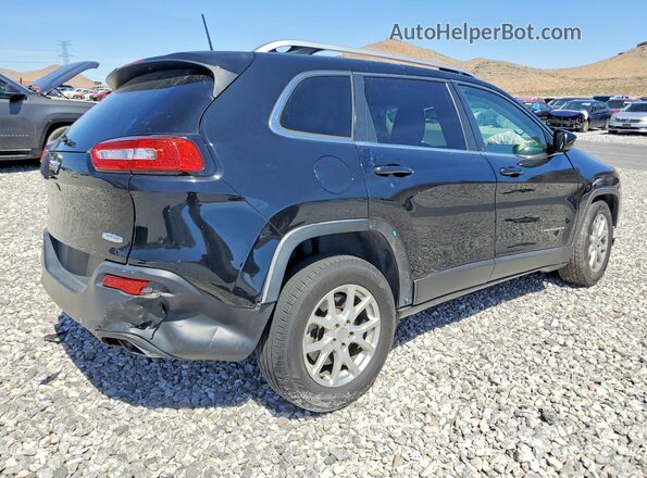 1C4PJMCXXJD532488 2018 JEEP CHEROKEE Black Tył prawy