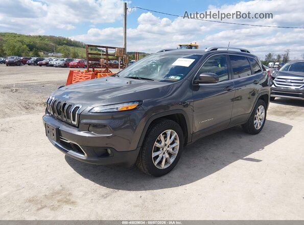 1C4PJMDB0GW250649 2016 JEEP CHEROKEE Gray 