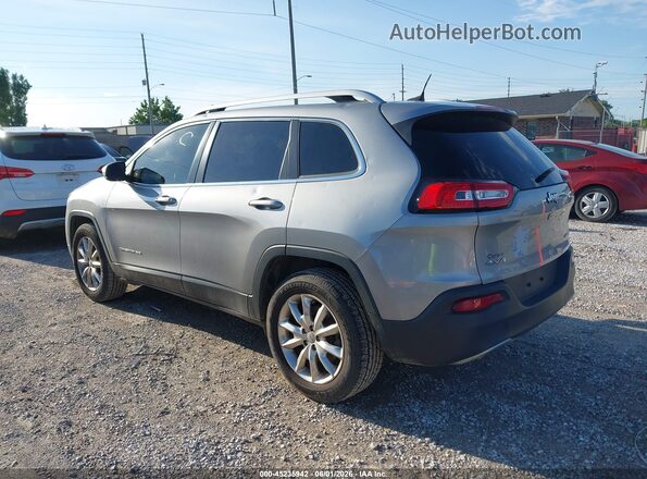 1C4PJMDB0GW322000 2016 JEEP CHEROKEE Gray Rear left