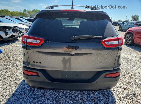 1C4PJMDB1JD574728 2018 JEEP CHEROKEE Gray Rear view