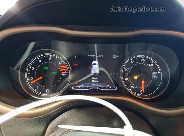 1C4PJMDB1JD574728 2018 JEEP CHEROKEE Gray Instrument cluster view