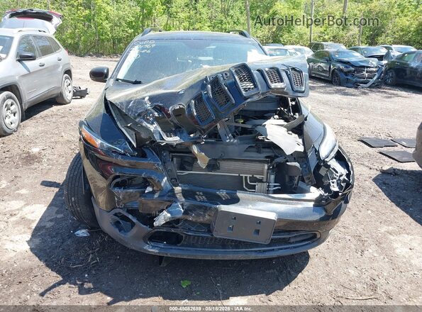 1C4PJMDB1JD619425 2018 JEEP CHEROKEE Black Դիմացի տեսք