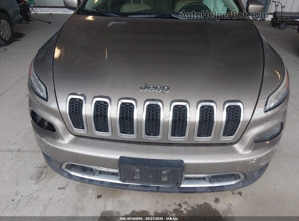 1C4PJMDB2GW335816 2016 JEEP CHEROKEE Tan Вид ззаду