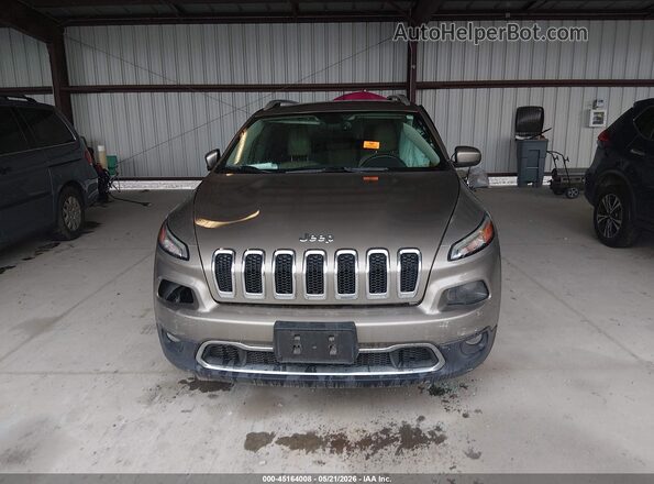 1C4PJMDB2GW335816 2016 JEEP CHEROKEE Tan Вид панелі приладів