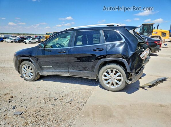 1C4PJMDB2HW584554 2017 JEEP CHEROKEE Black Задня ліва чверть