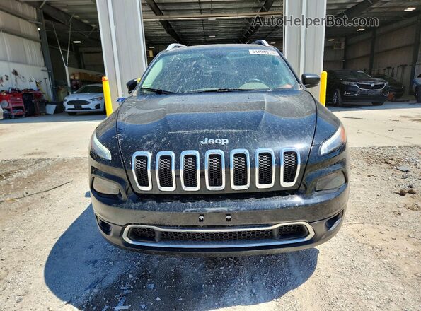 1C4PJMDB2HW584554 2017 JEEP CHEROKEE Black Вид спереду