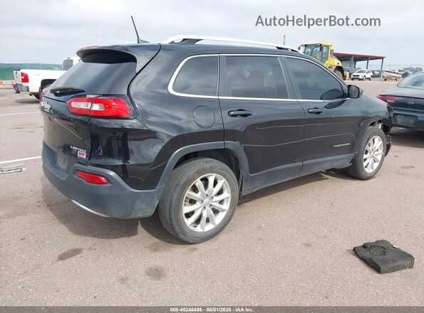 1C4PJMDB2HW636877 2017 JEEP CHEROKEE Black Հետևի աջ