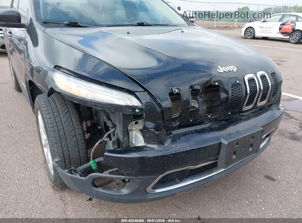 1C4PJMDB2HW636877 2017 JEEP CHEROKEE Black Դիմացի տեսք