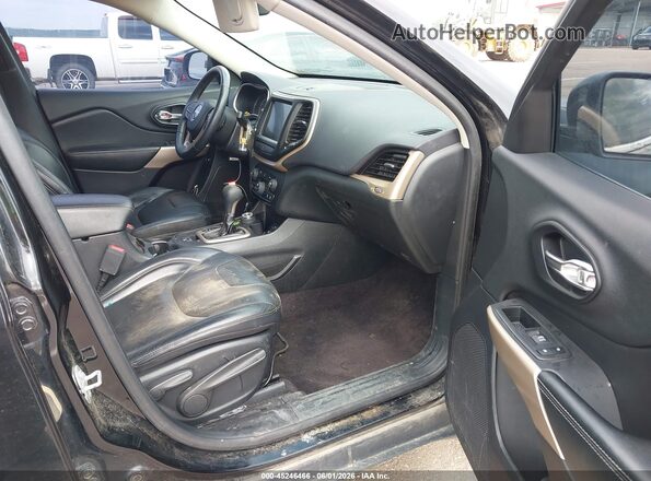 1C4PJMDB2HW636877 2017 JEEP CHEROKEE Black Սալոնի դիմացի տեսք