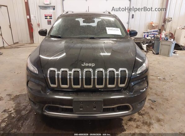 1C4PJMDB3GW375578 2016 JEEP CHEROKEE Black Вид щитка приладів