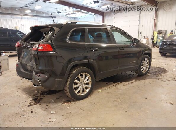 1C4PJMDB3GW375578 2016 JEEP CHEROKEE Black Задня права чверть