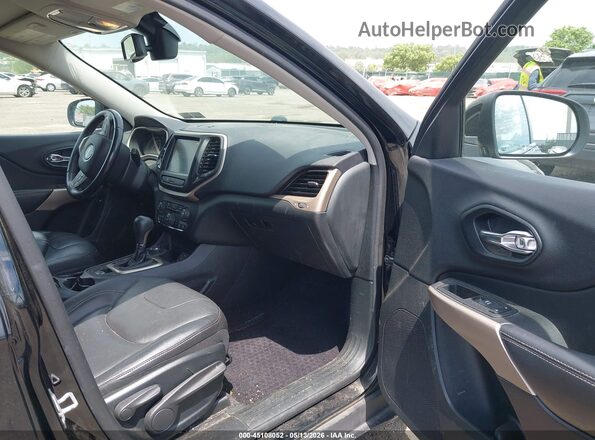 1C4PJMDB3JD517804 2018 JEEP CHEROKEE Black Vista interior delantera