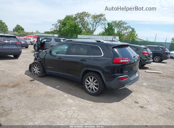 1C4PJMDB3JD517804 2018 JEEP CHEROKEE Black Trasero izquierdo