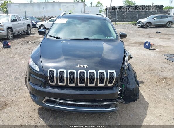 1C4PJMDB3JD517804 2018 JEEP CHEROKEE Black Vista del cuadro de instrumentos