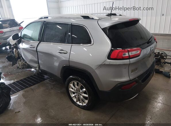 1C4PJMDB5HW520024 2017 JEEP CHEROKEE Gray Rear left