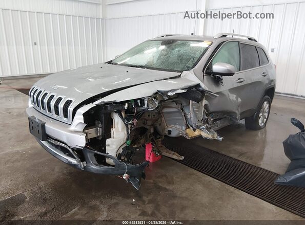 1C4PJMDB5HW520024 2017 JEEP CHEROKEE Gray Front left