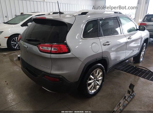 1C4PJMDB5HW520024 2017 JEEP CHEROKEE Gray Rear right