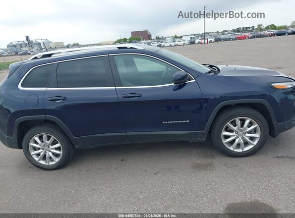 1C4PJMDB6GW191932 2016 JEEP CHEROKEE Blue უკანა სალონის ხედი
