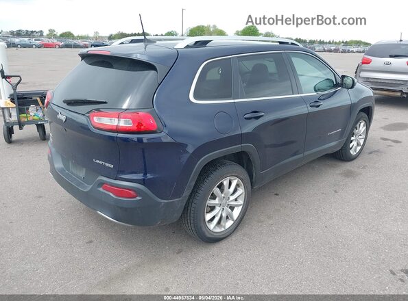 1C4PJMDB6GW191932 2016 JEEP CHEROKEE Blue უკანა მარჯვენა
