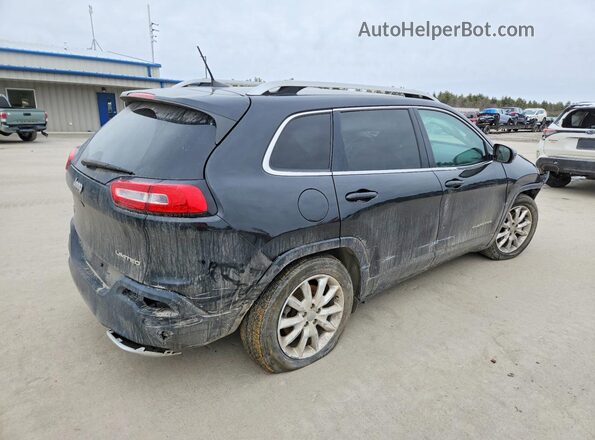 1C4PJMDB6GW326116 2016 JEEP CHEROKEE Black Rear right