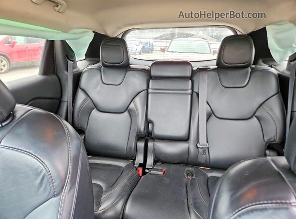 1C4PJMDB6GW326116 2016 JEEP CHEROKEE Black Rear seats view