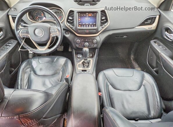 1C4PJMDB6GW326116 2016 JEEP CHEROKEE Black Dashboard view