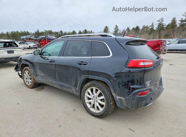 1C4PJMDB6GW326116 2016 JEEP CHEROKEE Black Rear left