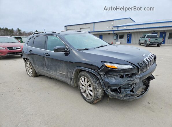 1C4PJMDB6GW326116 2016 JEEP CHEROKEE Black Front right