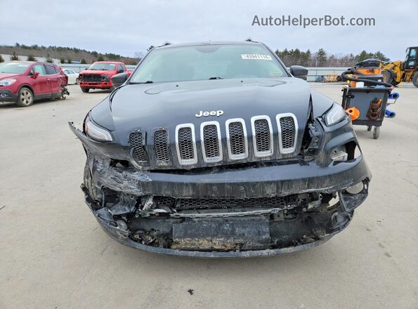 1C4PJMDB6GW326116 2016 JEEP CHEROKEE Black Front view