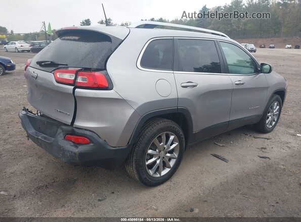 1C4PJMDB6HD217619 2017 JEEP CHEROKEE Silver Rear right