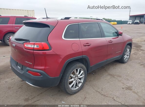 1C4PJMDB6HD220519 2017 JEEP CHEROKEE Red უკანა მარჯვენა