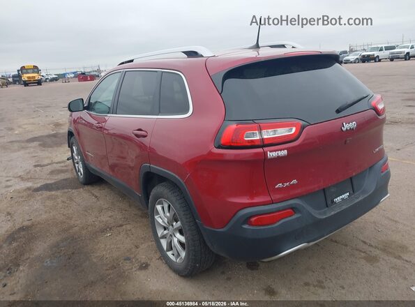 1C4PJMDB6HD220519 2017 JEEP CHEROKEE Red უკანა მარცხენა