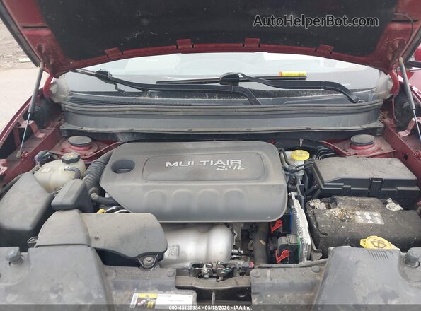 1C4PJMDB6HD220519 2017 JEEP CHEROKEE Red უკანა ხედი