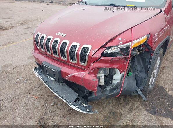 1C4PJMDB6HD220519 2017 JEEP CHEROKEE Red წინა ხედი