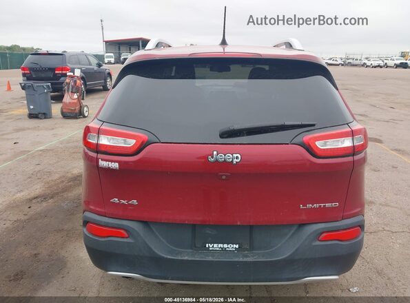 1C4PJMDB6HD220519 2017 JEEP CHEROKEE Red 